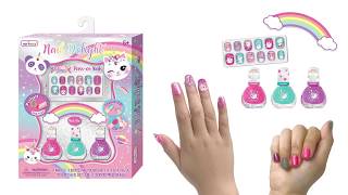 Hot Focus Press On Nails Series - Easy for Kids