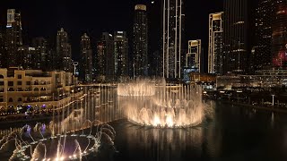 The Dubai Fountain - Lights \u0026 Laser Show 2025