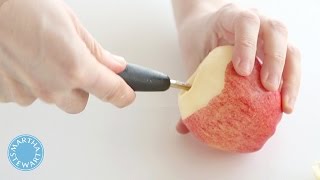 How to Core an Apple - Martha Stewart