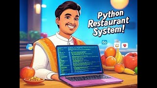 🍎 "Build a Python Restaurant Order System - Full Coding Tutorial!" 🍌