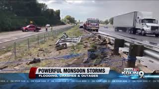 Stranded motorists, power outages: Severe weather wreaks havoc on Tucson area