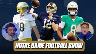 Notre Dame football show: Case for, case against Steve Angeli, CJ Carr, Kenny Minchey as starting QB