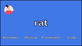 RAT - Meaning and Pronunciation