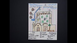 Let's Draw a Diagram of a Spanish Mission!