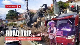 Road Trip Bandung - Taman Safari Bogor | Lancar Di Tol Tapi Kejebak Macet Di Puncak