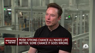 Tesla CEO Elon Musk: Tesla will have a 'ChatGPT moment' with full self-driving cars