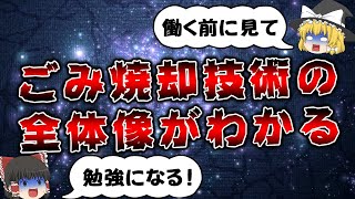 【超有料級】ゆっくり解説でごみ焼却技術に関する全体基礎知識が身につく【ゴミ焼却場の雑学】