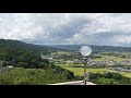 千葉県魚見塚展望台　鴨川市内展望