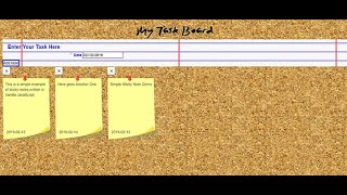 STICKY NOTES APPLICATION IN JAVASCRIPT WITH SOURCE CODE