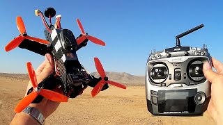 Foxtech Lightning 210 RTF FPV Racing Drone Flight Test Review