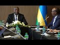 PM Ngirente's Discussion with partners on Rwanda's Food and Agriculture Delivery Compact at Dakar II