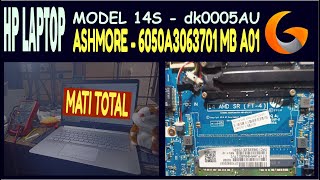 LAPTOP HP 14 Model  14s - dk0005AU mati total | ASHMORE #0004