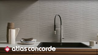 3D Wall Tiles Inspired by hand-worked Stone | 3D Wall Carve | Atlas Concorde