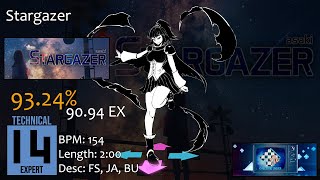 StepMania - 2023-3-19 - ITL2023 - (SX14) Stargazer - 93.24%