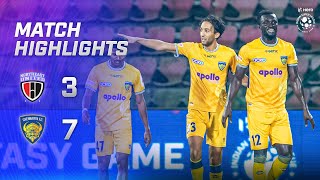 Highlights - NorthEast United FC 3-7 Chennaiyin FC | MW 10, Hero ISL 2022-23