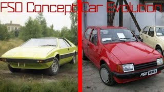 FSO Concept Car Evolution