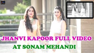 Janhvi Kapoor At Mehandi Ceremony Of Sonam Kapoor Wedding | TVNXT Bollywood