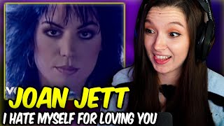 Joan Jett & the Blackhearts - I Hate Myself for Loving You | FIRST TIME REACTION