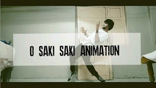 batla house | o saki saki animation dance | ft.kushangshah | nora fatehi,neha k|