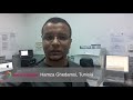 Videostatement Hamza Ghedamsi on global educational partnership