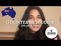 GTE INTERVIEW GUIDE | Deakin University | #internationalstudents #gte #australia #melbourne