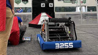 25 Note Tele-Op! New Robot With Shuttling Strategy - FRC 2024 BATB Qual 29 - FRC 3255