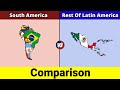 South America vs Rest of Latin America | Latin America vs South America | Comparison | Data Duck 2.o