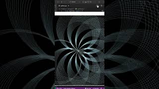 Draw Rangoli Using Python Turtle 🐢 | Python Tutorial For Beginners | Python Turtle #shorts #python