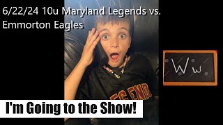 10u Travelball baseball tournament Maryland Legends vs. Emmorton Eagles full game youth