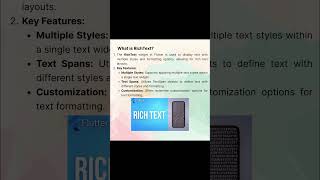 RichText Widget In Flutter ✨ #devcode