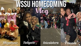 WSSU Homecoming Vlog HBCU | I met Wale???,Stepshow, Parties, Tailgate, Football game \u0026 More!