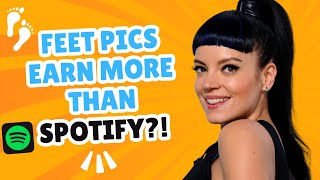 Lily Allen's Shocking Income Reveal: Feet Pics vs Spotify!