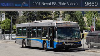 [HD] TransLink 2007 NovaBusLFS /9669/ route 110 (Ride Video)