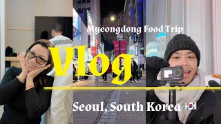 Day 1 In Seoul  🇰🇷Part 2 | Blue Elephant \u0026 Olive Young Haul | 📍Myeongdong Night Market