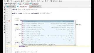 JavaFX Tutorial - Data Binding