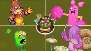 Tribal Island - All Monsters, Sounds \u0026 Animations | My Singing Monsters