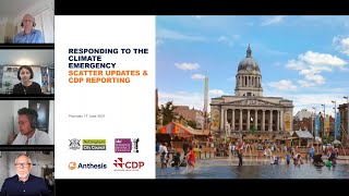 Responding to the Climate Emergency:  SCATTER Updates and CDP Disclosure