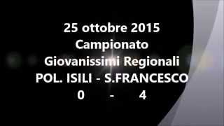 GIOVANISSIMI REG.  POL.ISILI -  S.FRANCESCO  0-4