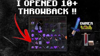 I OPENED 10+ THROWBACK CREATES IN AppleMC