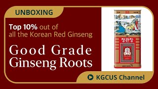 Unboxing Unique Ginseng Roots I Good Grade #koreanredginseng