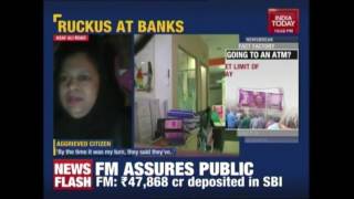 Vandals Run Riot At Banks In Delhi