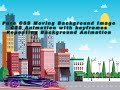 Pure CSS Moving Background Image - CSS Animation with keyframes - Repeating Background Animation