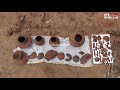 விவசாய நிலத்தை உழும் போது கிடைத்த முதுமக்கள் தாழி archaeological findings at farmland theni