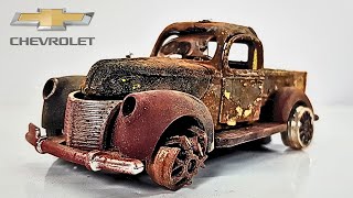 Restoration Abandoned Chevy Pickup Truck  | Rusty to Radiant #carrestoration