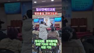 일산연예인교회 평화통일 염원기도회 오산리 금식 기도원 한국교회 영적돌파를 위한 기도와 북한을 위한기도