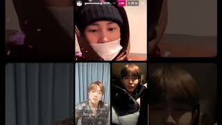 220127 Wanna One Jihoon, Jaehwan, Sungwoon, INSTAGRAM LIVE