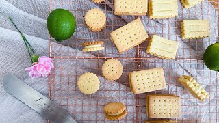 春季酸甜清新值得一試的青檸檬乳酪夾心餅乾/Lime Lemon Cheese Sandwich Biscuits worth a try in spring are sweet and sour!