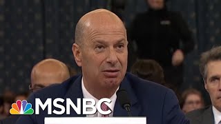 Sondland Confirms Ukraine Deal, Implicates Trump, Pompeo… And Everybody - Day That Was | MSNBC