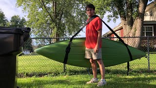 Kayak strap carrier sling review