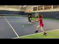7 year old tennis prodigy M3 😳                             SINGLE  backhand